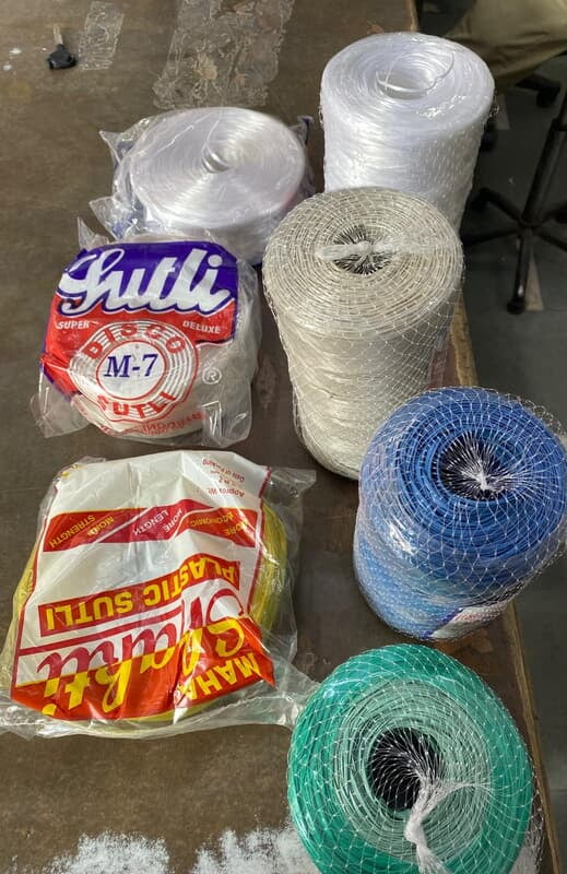 Plastic Rope (Sutli) Roll- 25kg Carton