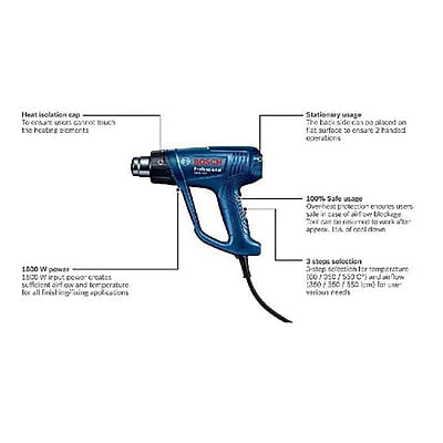 Bosch Heat Gun 1800W Bosch Heat Gun 1800W