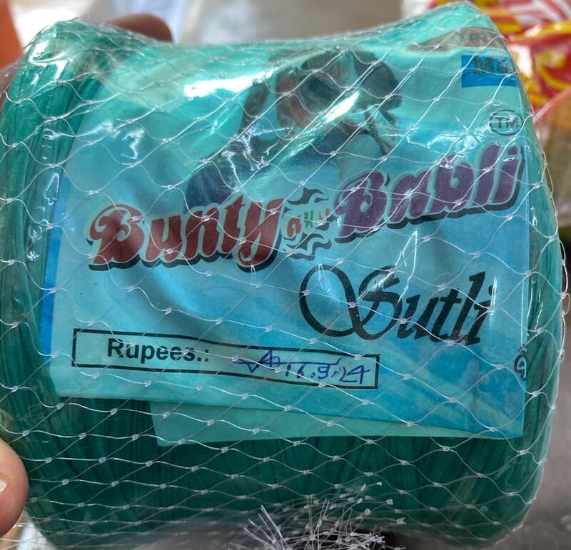 Plastic Rope (Sutli) Roll- 25kg Carton