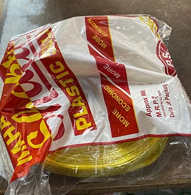 Plastic Rope (Sutli) Roll- 25kg Carton