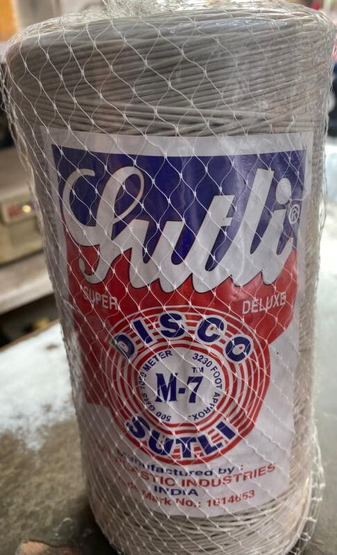 Plastic Rope (Sutli) Roll- 25kg Carton