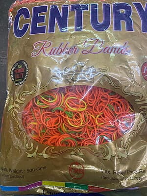 Gold Rubber Bands-  500gm