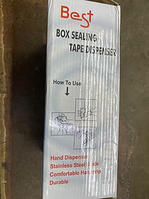 Metal Tape Dispenser