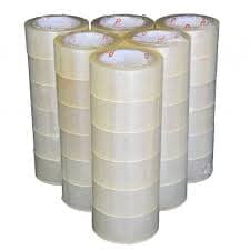 Transparent Tape Carton