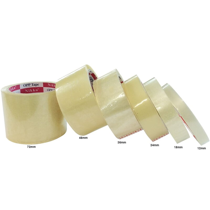 Transparent Tape Carton